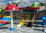 Nhà chơi liên hoàn máng trượt nước
